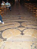 Chartres, Cathedrale, Labyrinthe (2)